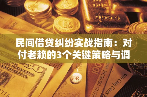 北京民间借贷纠纷实战指南：对付老赖的3个关键策略与调解盲区解析