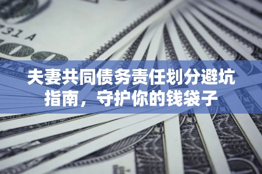 北京夫妻共同债务责任划分避坑指南，守护你的钱袋子