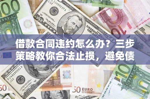 北京借款合同违约怎么办？三步策略教你合法止损，避免债务危机升级